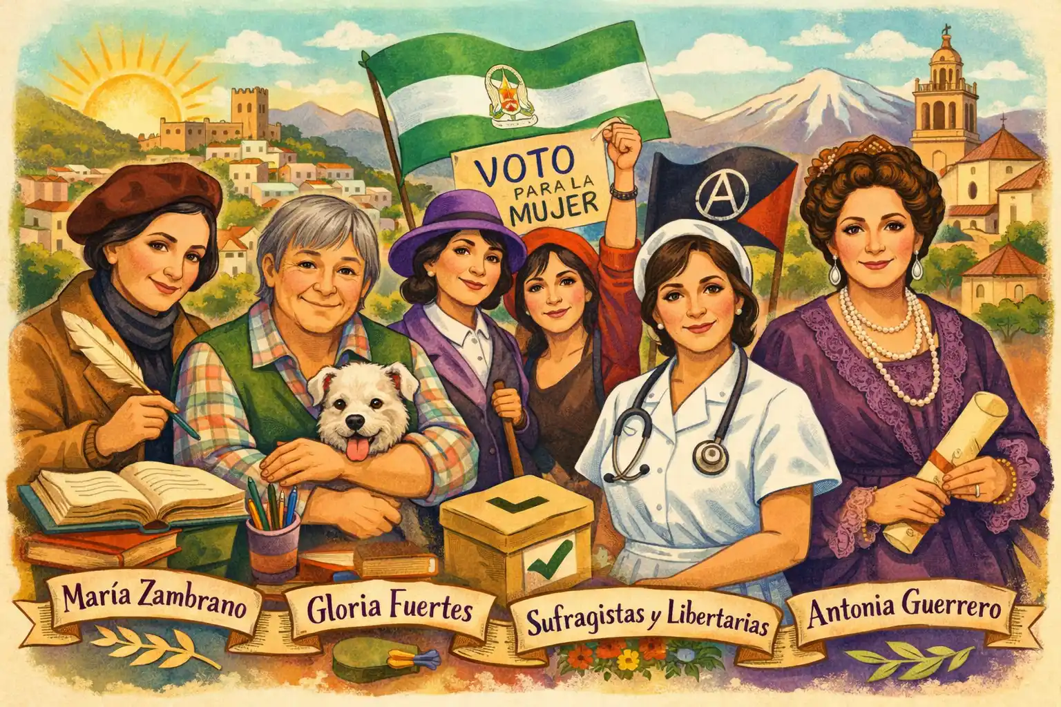 Mujeres que nos dieron voz